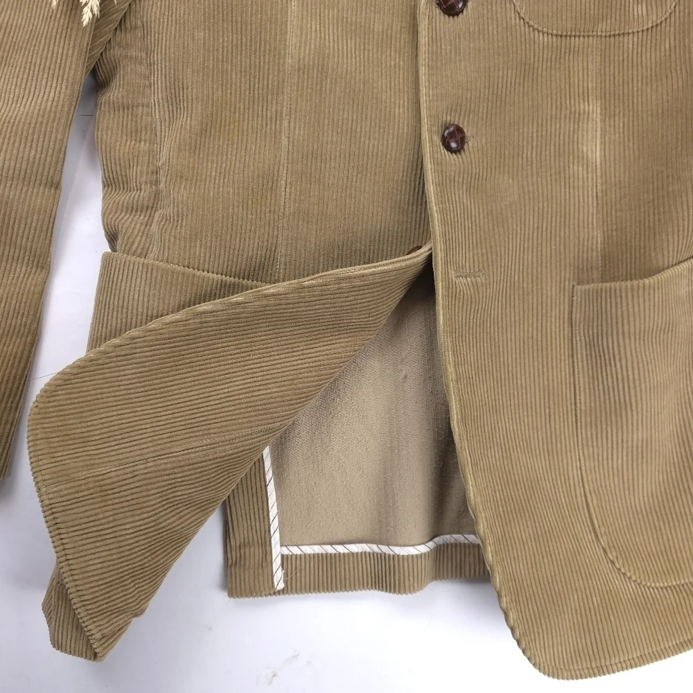 Critenden's Tan Corduroy Cool Cotton Men's Coat Sz M
